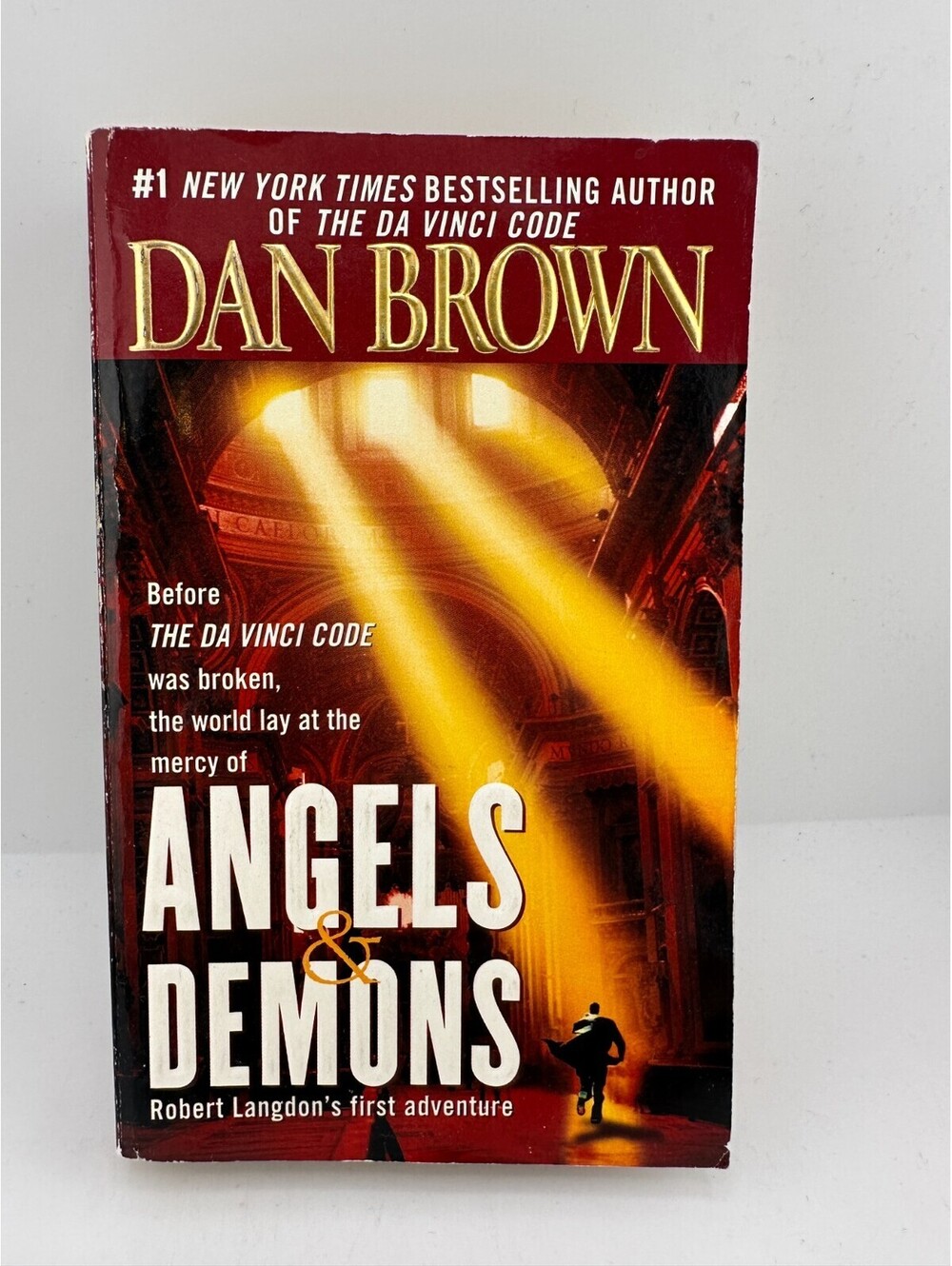 Angels & Demons Dan Brown PB 2001 Pocketbook Thriller w/ Facsimile Signature